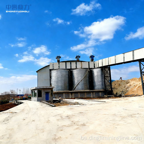 Партатыўная лінія драбнілкі агрэгатаў магутнасцю 1200 TPH